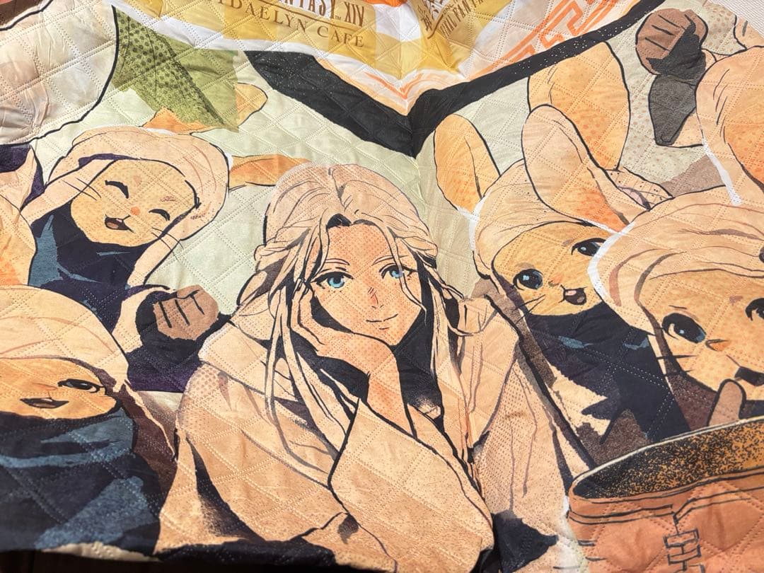 FINAL FANTASY XIV ハイデリンカフェ「春日限定ピクニックマット」