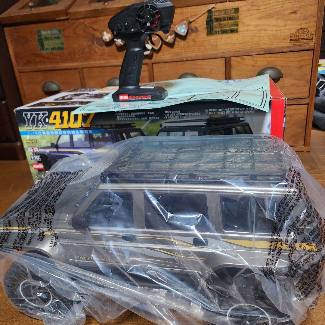 【新型】YK4107 1/10スケール オフロードRCカー