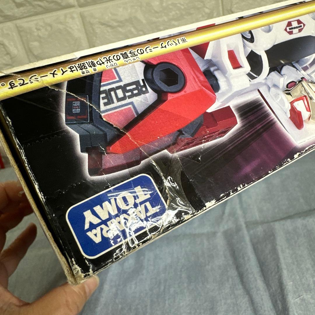 トミカハイパーレスキュードライブヘッド　シンクロ合体セット　アーマードエンペラー