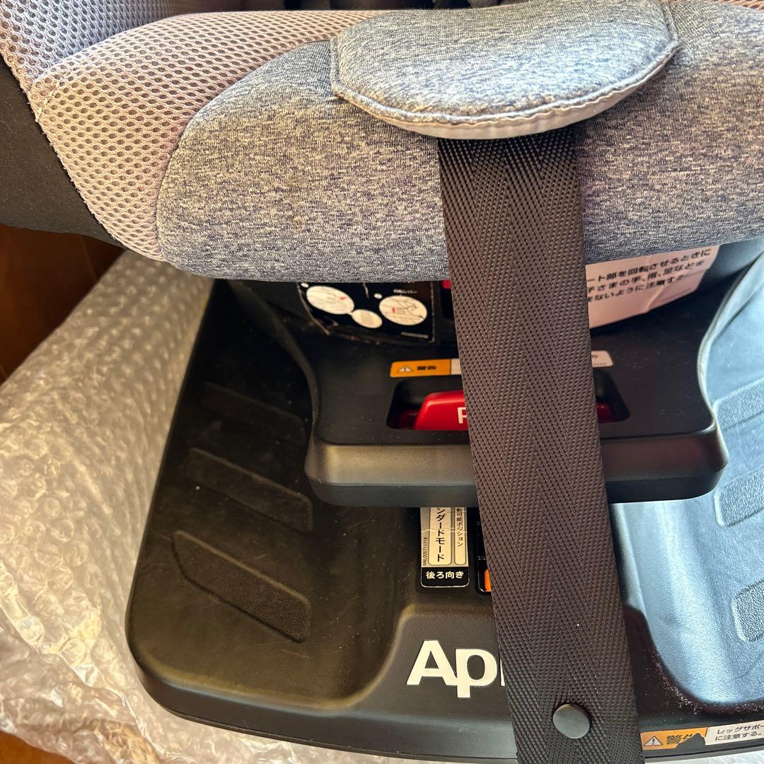 Aprica クルリカAC ISOFIX回転式チャイルドシート グレー　美品