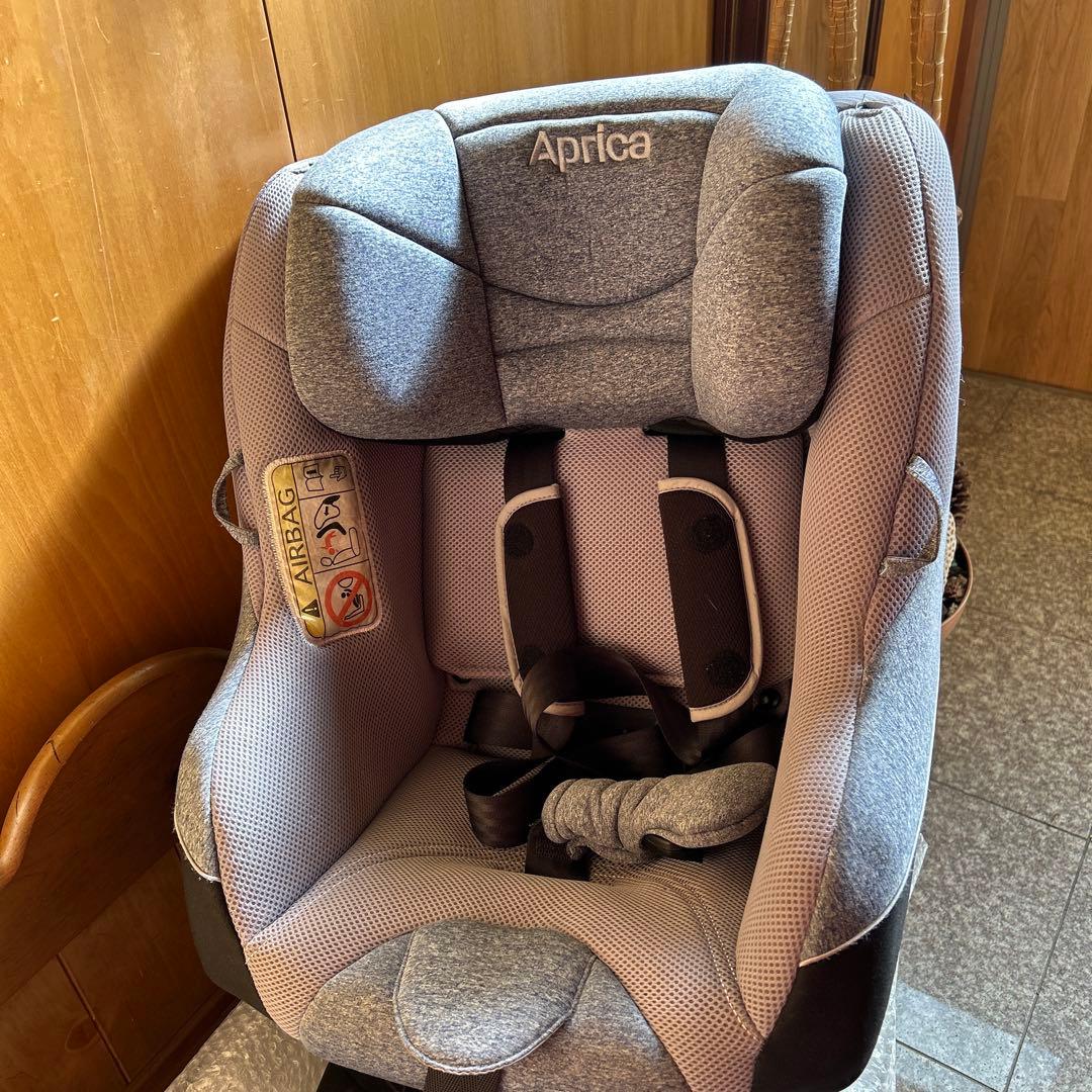 Aprica クルリカAC ISOFIX回転式チャイルドシート グレー　美品