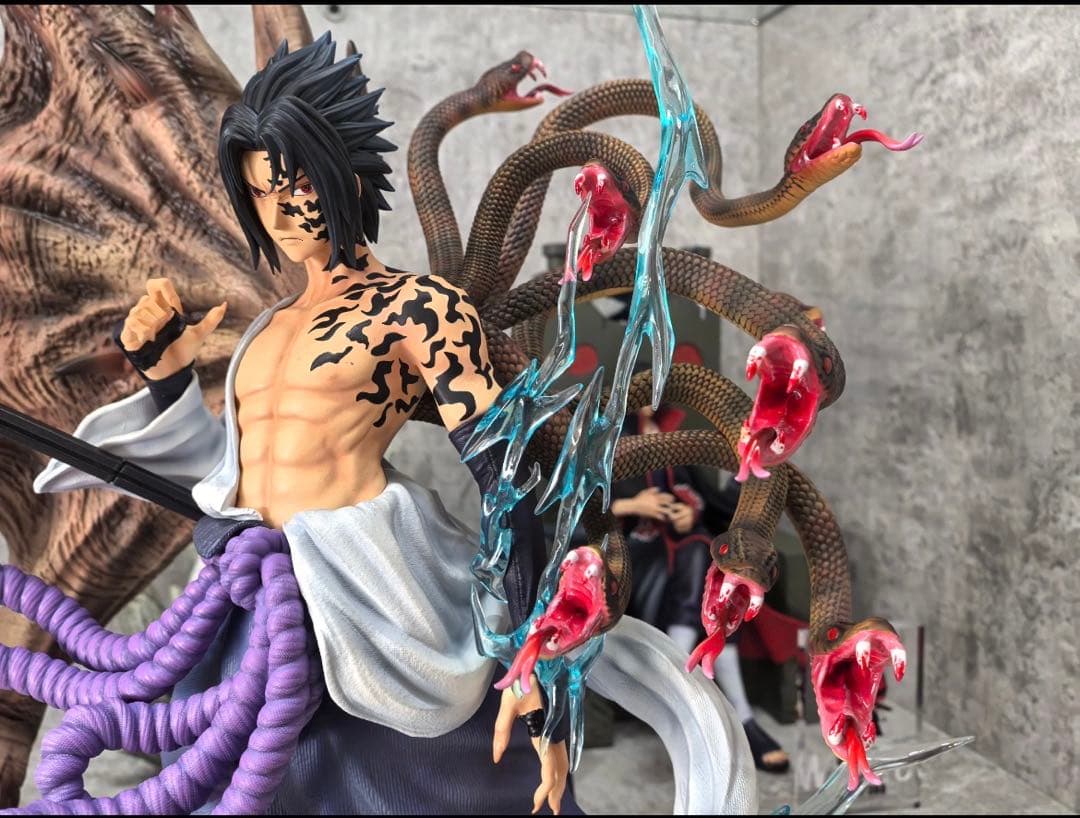 NARUTO ナルト うちはサスケ ガレージキット ガレキ スタチュー⑤②