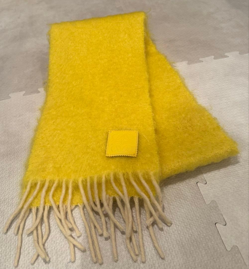 LOEWE ロエベ モヘアウールブレンド マフラー ストール