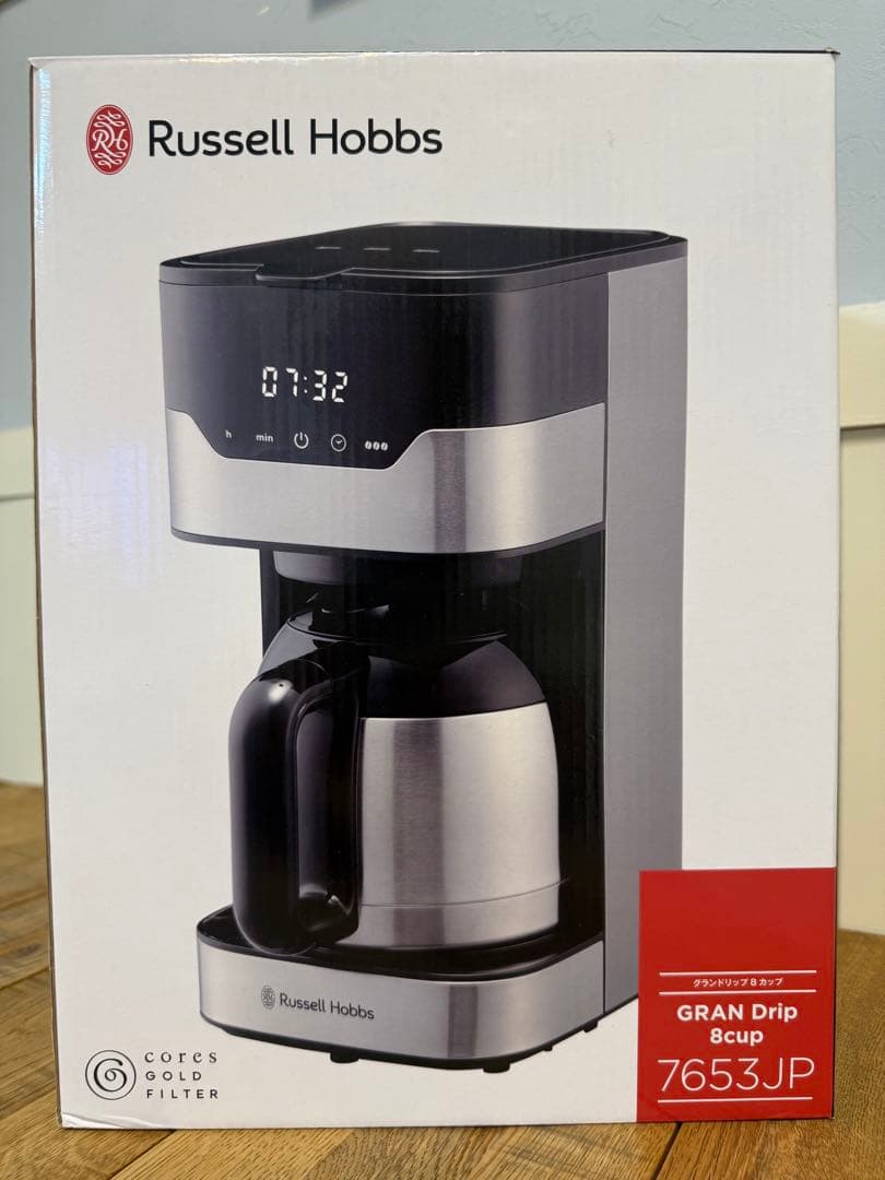新品 ラッセルホブス GRAN Drip 7653JP コーヒーメーカー