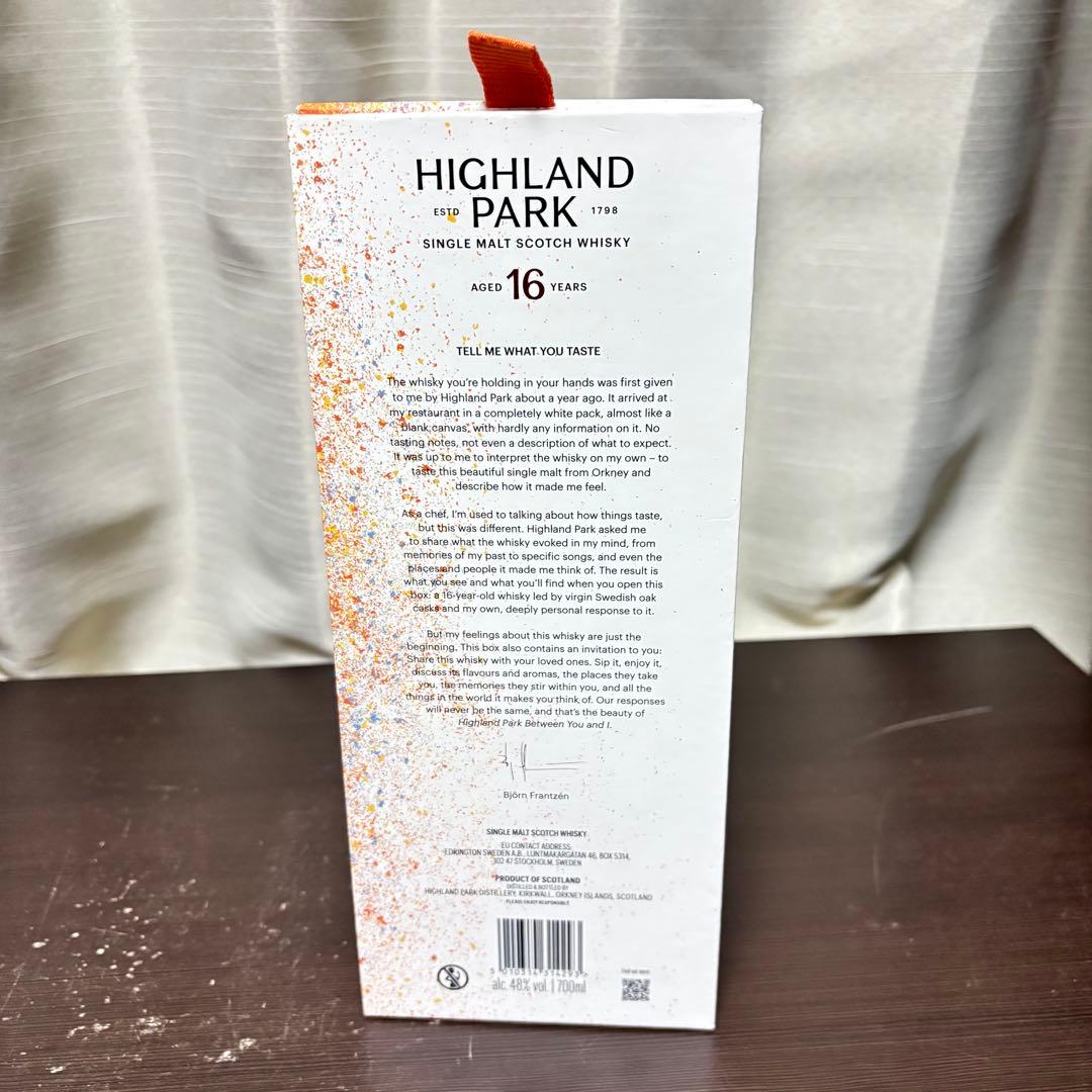 ハイランドパーク 16年 700ml by ビョルン フランツェン 正規品