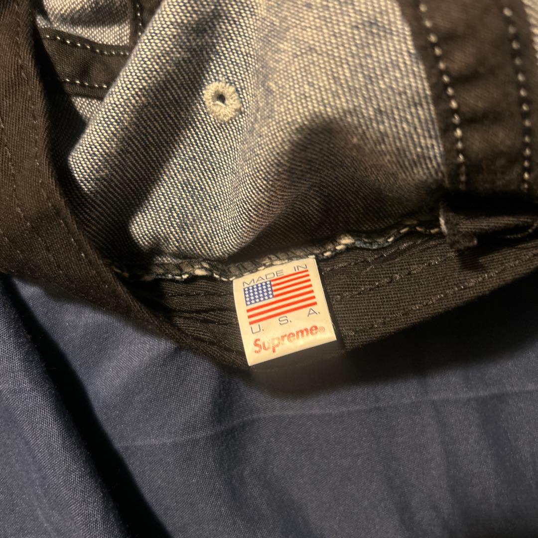 Supreme シュプリーム　デニム　キャップ　帽子