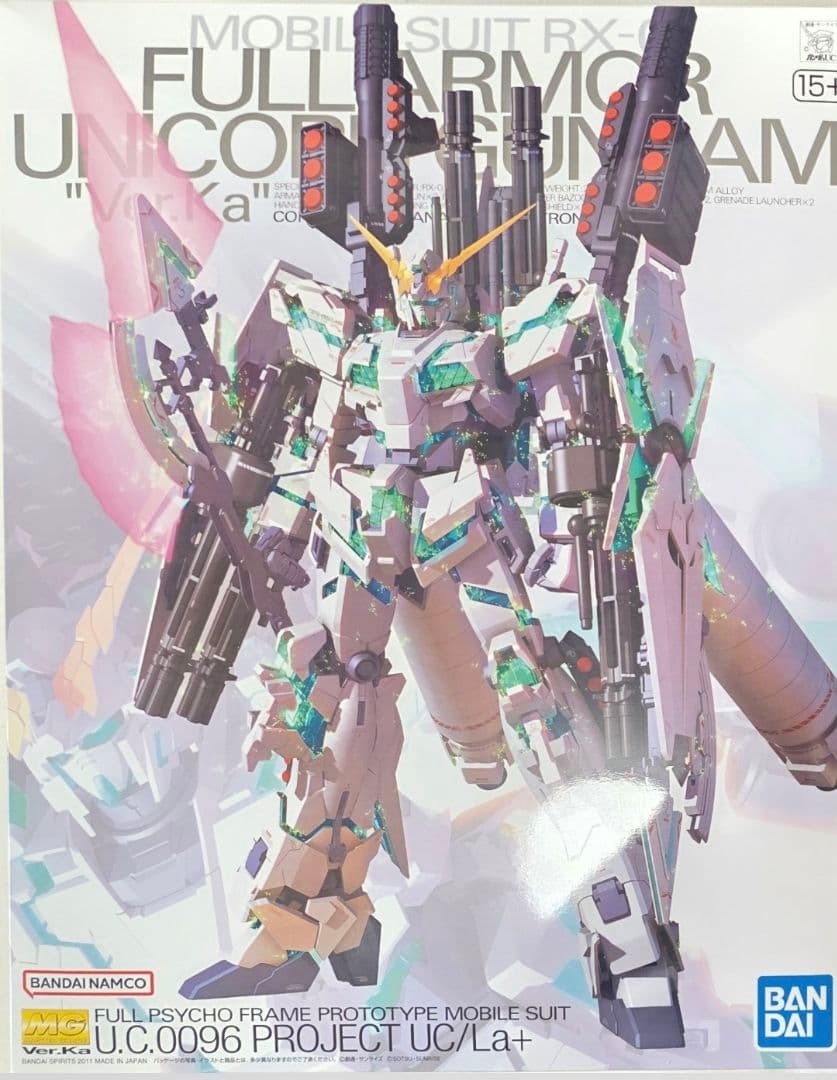 MG 1/100 フルアーマーユニコーンガンダム Ver.Ka