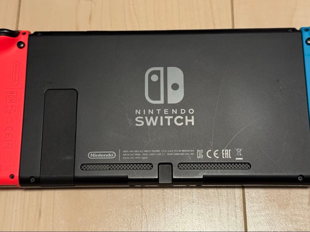 NintendoSwitch 赤 青 スイッチ 本体 付属品 Joy-Con