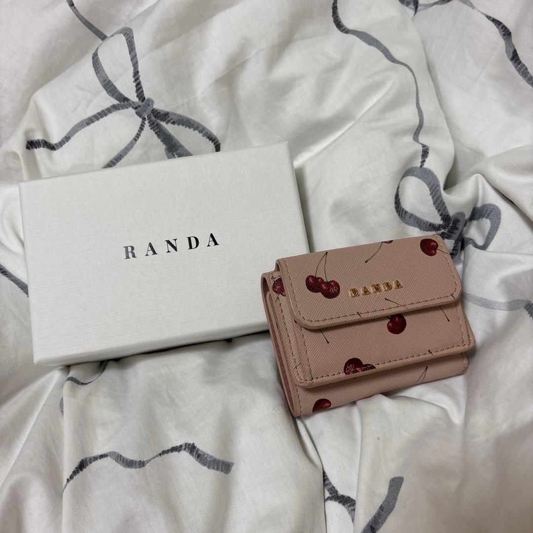 randa チェリー 財布