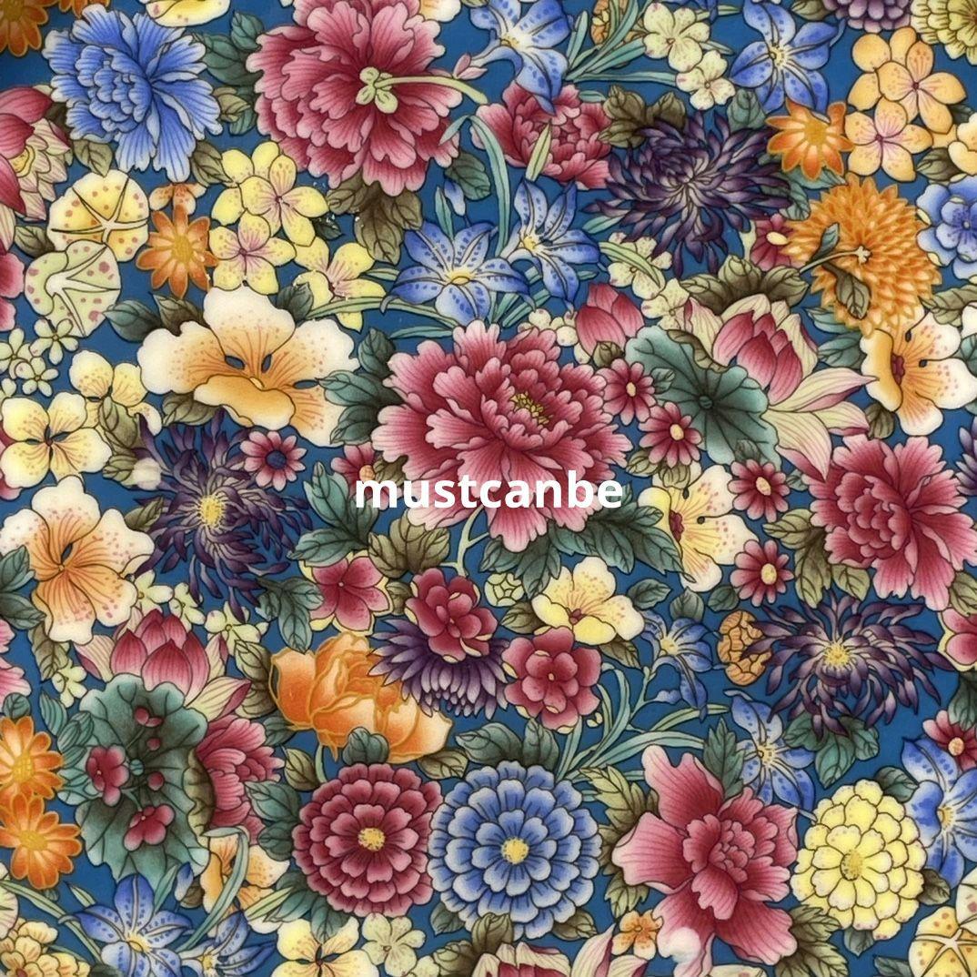 清乾隆五彩花卉図紋茶盤 茶道具 景徳鎮 陶磁器 装飾品 現代工芸品 美術品 置物