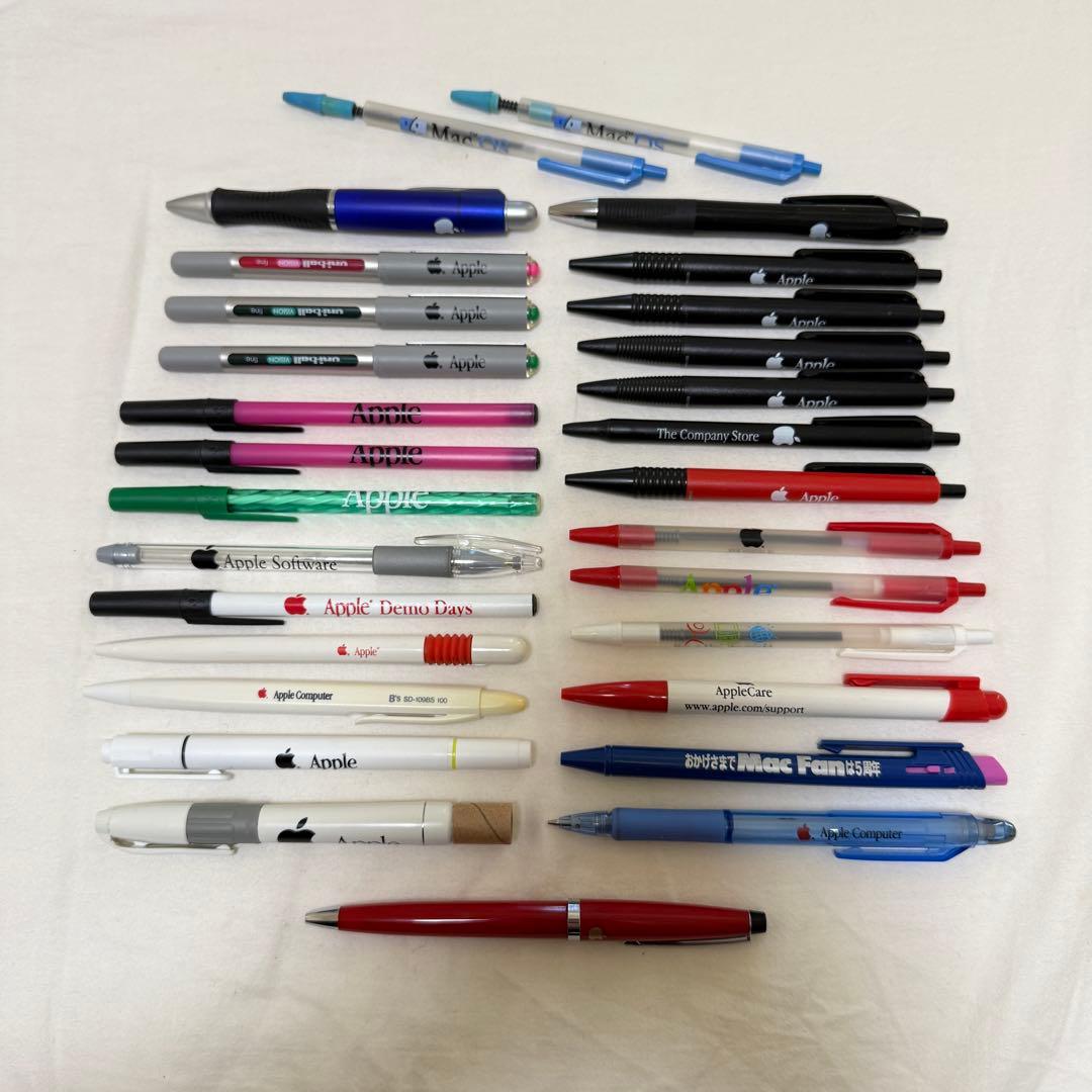 Apple アップル ボールペン まとめ売り ノベルティレア 現状品