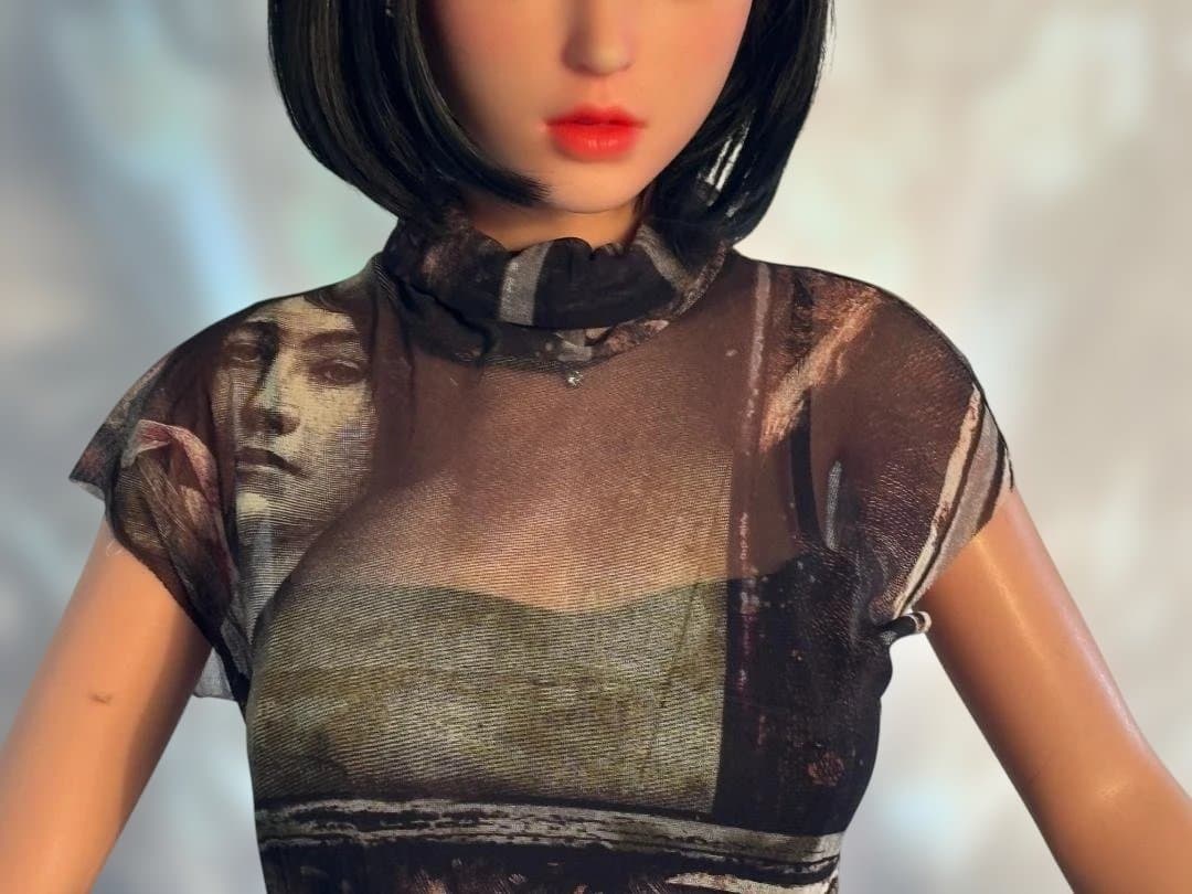 JeanPaul GAULTIER 総柄パワーネットワンピース&キャミソール