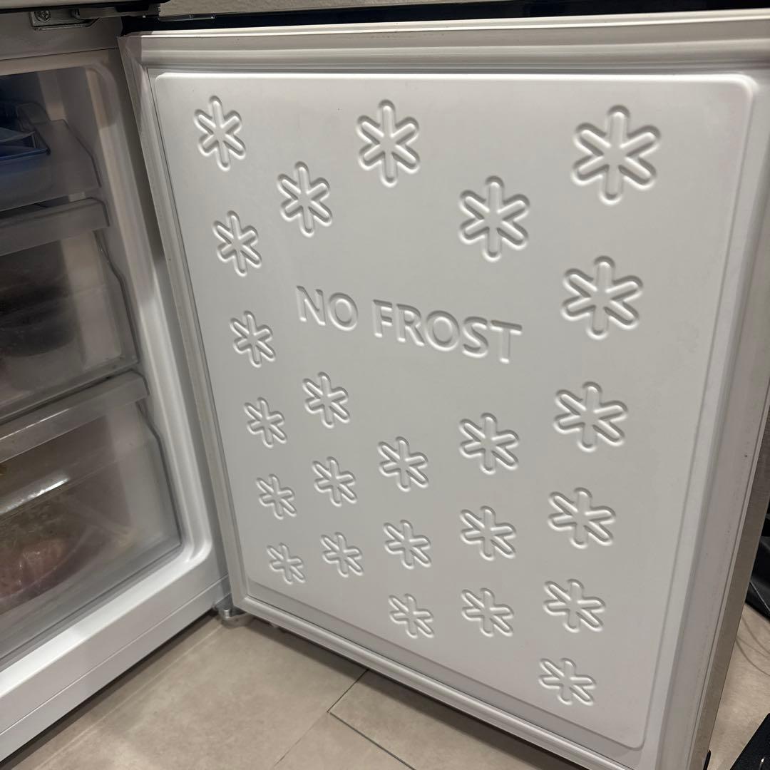 <右開き>Haier 2ドア冷蔵庫JR-XP2NF148F 説明書付2024年製