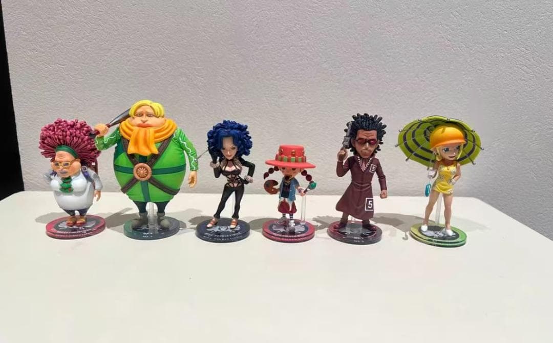 ワンピース Yz バロックワークス 6点 ガレージキット ガレキ スタチュー