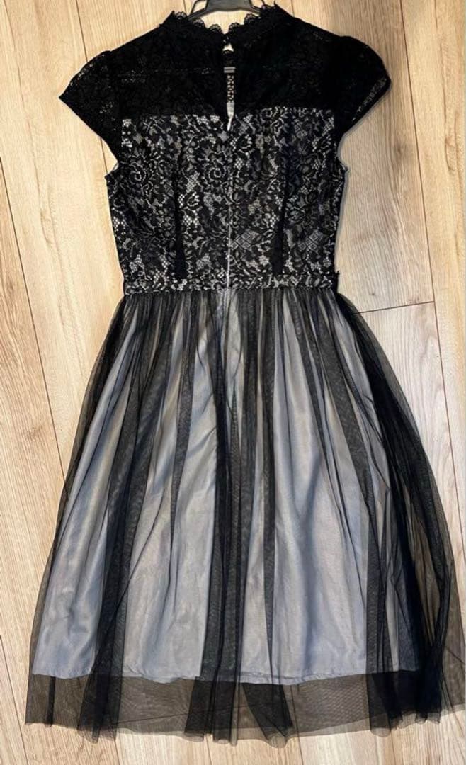 【LAISSE PASSE】レース×チュール オケージョンドレス