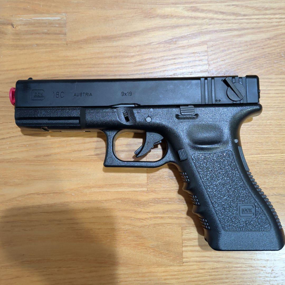 GLOCK 18C ガスブロ＋レプリカドットサイト＋マウント付き