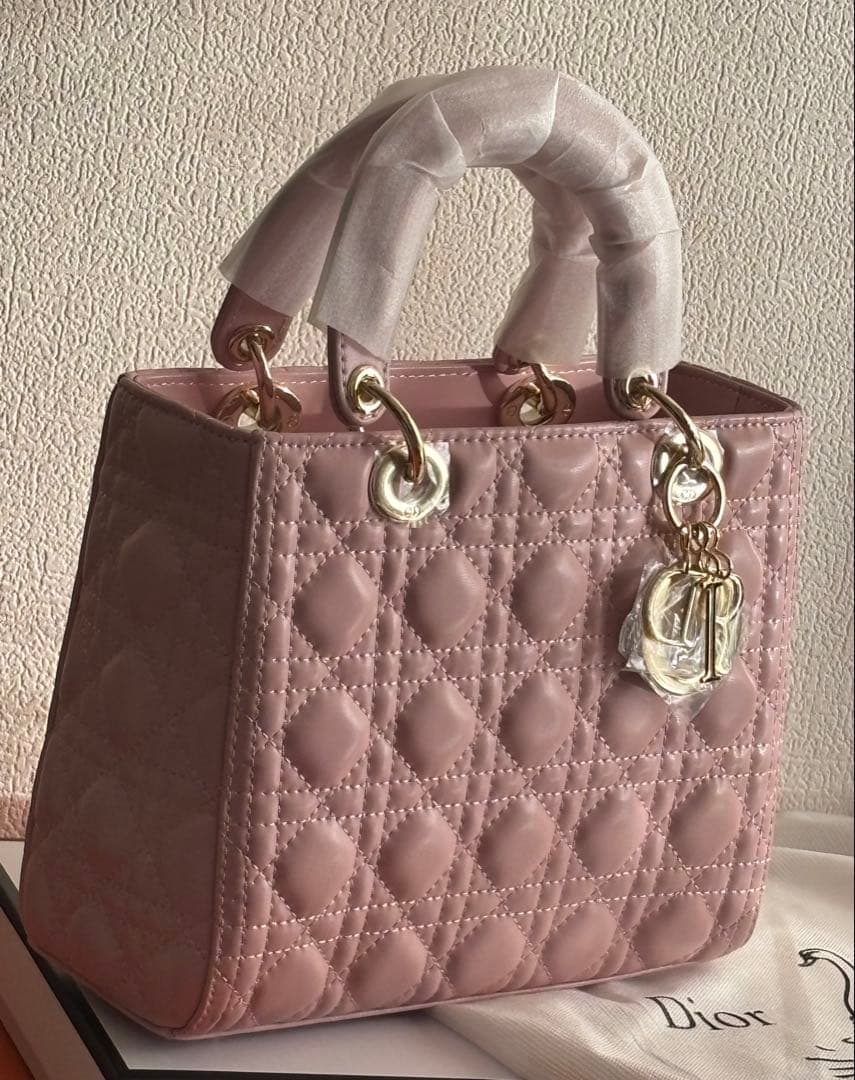 た*ぃ様 DIor非売品カナージュ ハンドバッグ ピンク　ノベルティ特価セール