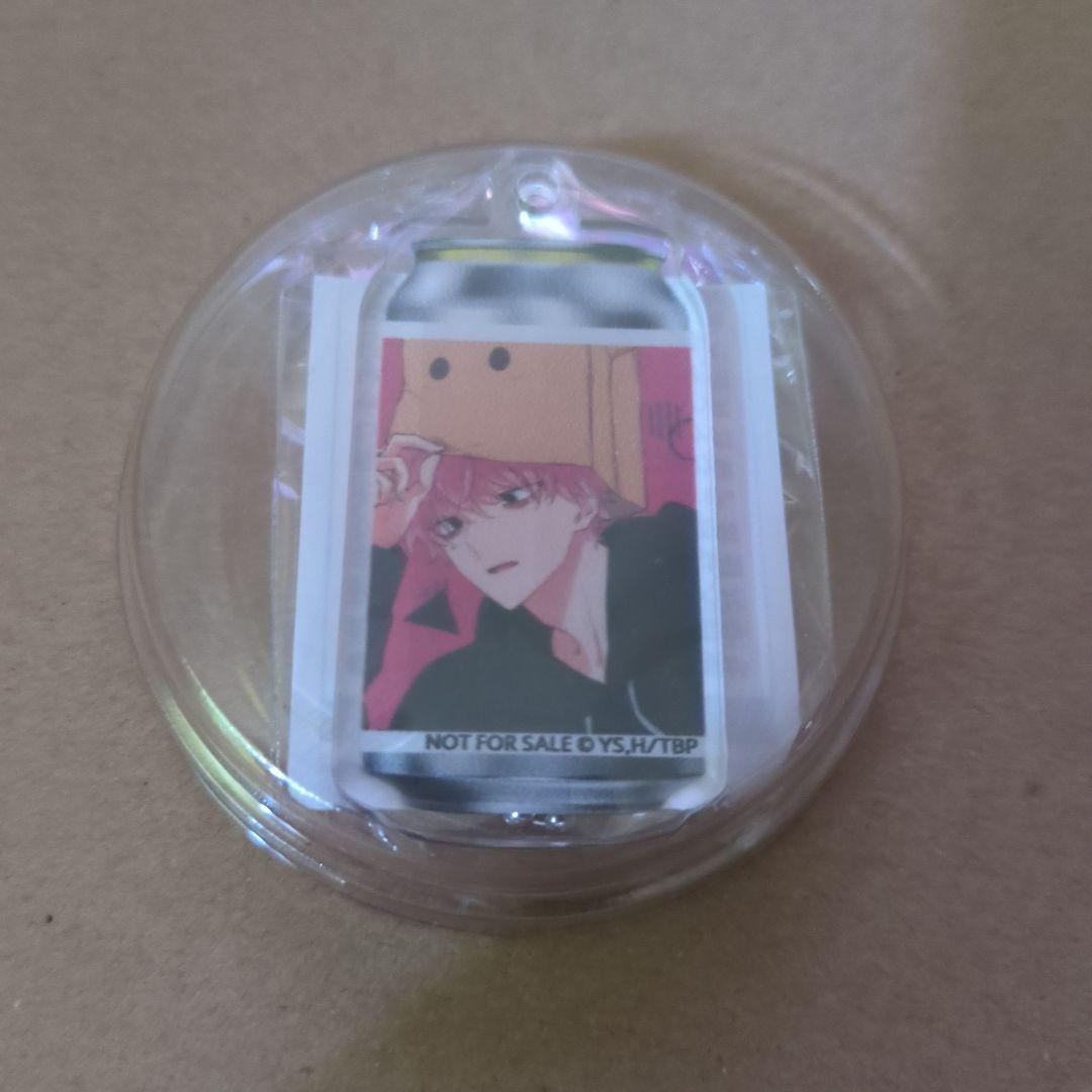 多聞くん今どっち！？ 福原多聞 ラベル缶 アクリルキーホルダー