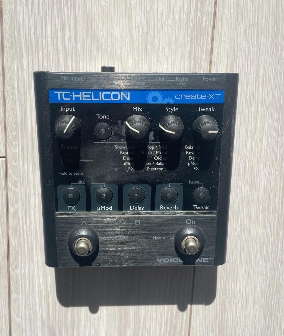 配信機器・PA機器・レコーディング機器 TC-HELICON Create-XT VOICETONE create