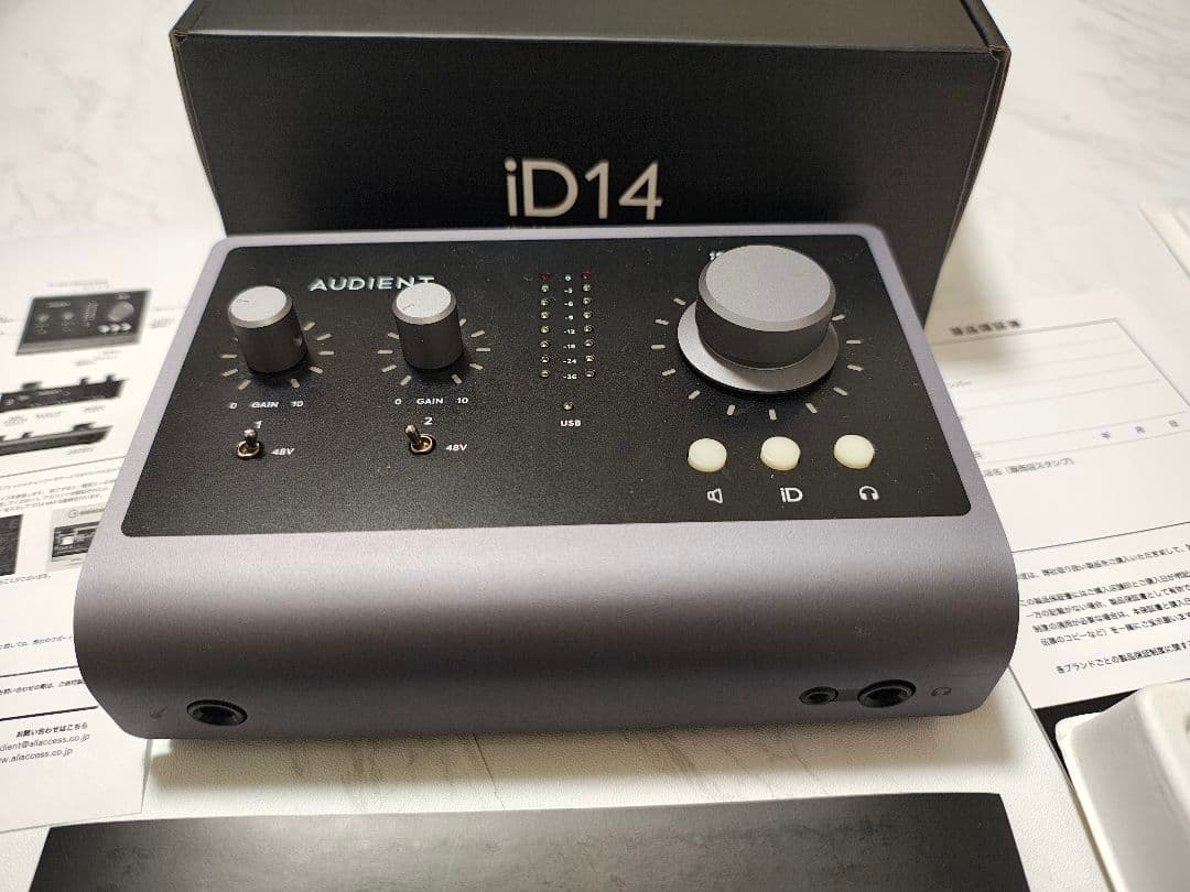 AUDIENT iD14mk2 オーディオインターフェイス