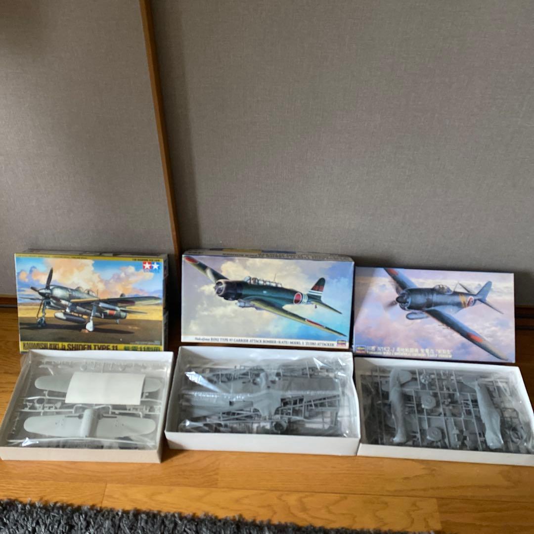 タミヤ ハセガワ大日本帝国機九機セット　1/48