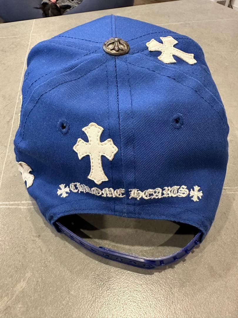 S*N様 CHROME HEARTS クロムハーツキャップレザークロス　CH刺繍