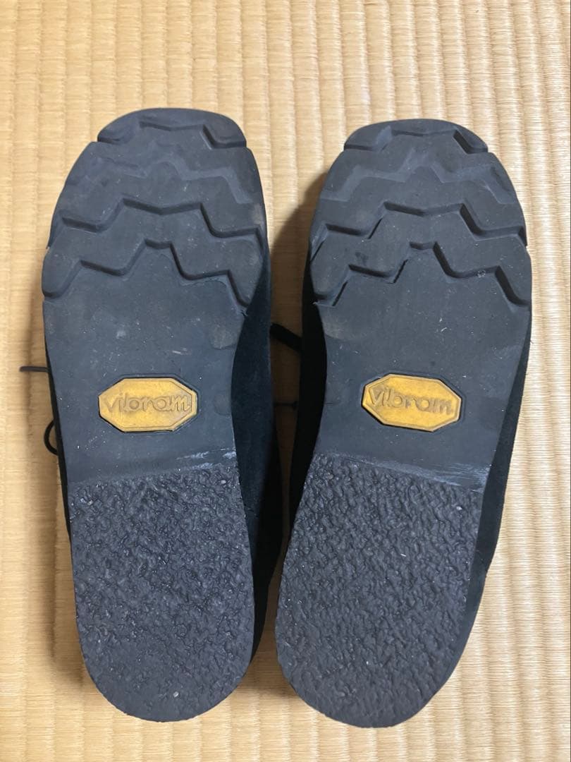 クラークス　ワラビー　ゴアテックス　25.5㎝　ブラック　スエード　黒