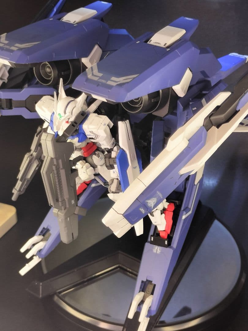RG ガンダム アストレア + GNアームズ(リアルカラーver) 塗装 完成品
