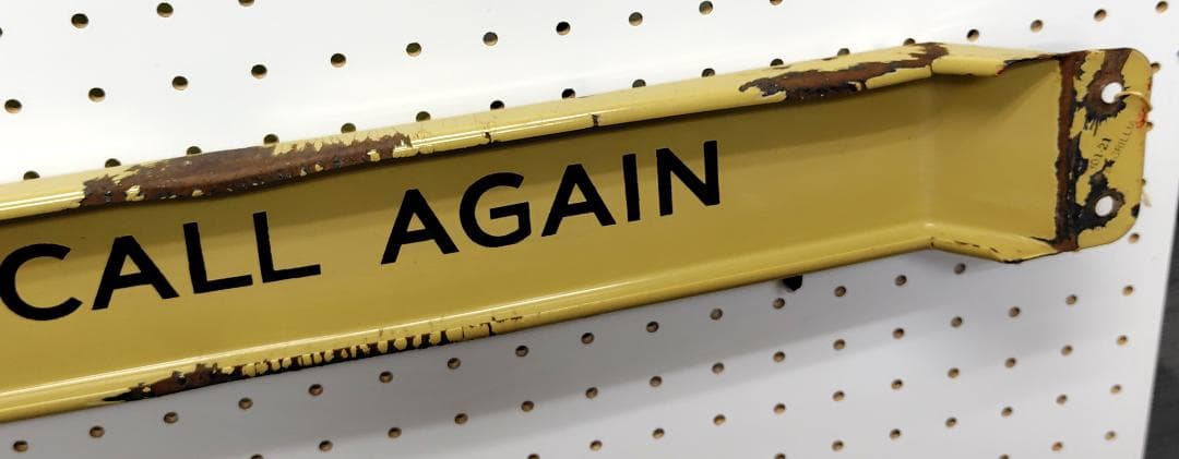 ペプシコーラ ペプシ　レトロ　1962　琺瑯ドアプッシュ　扉