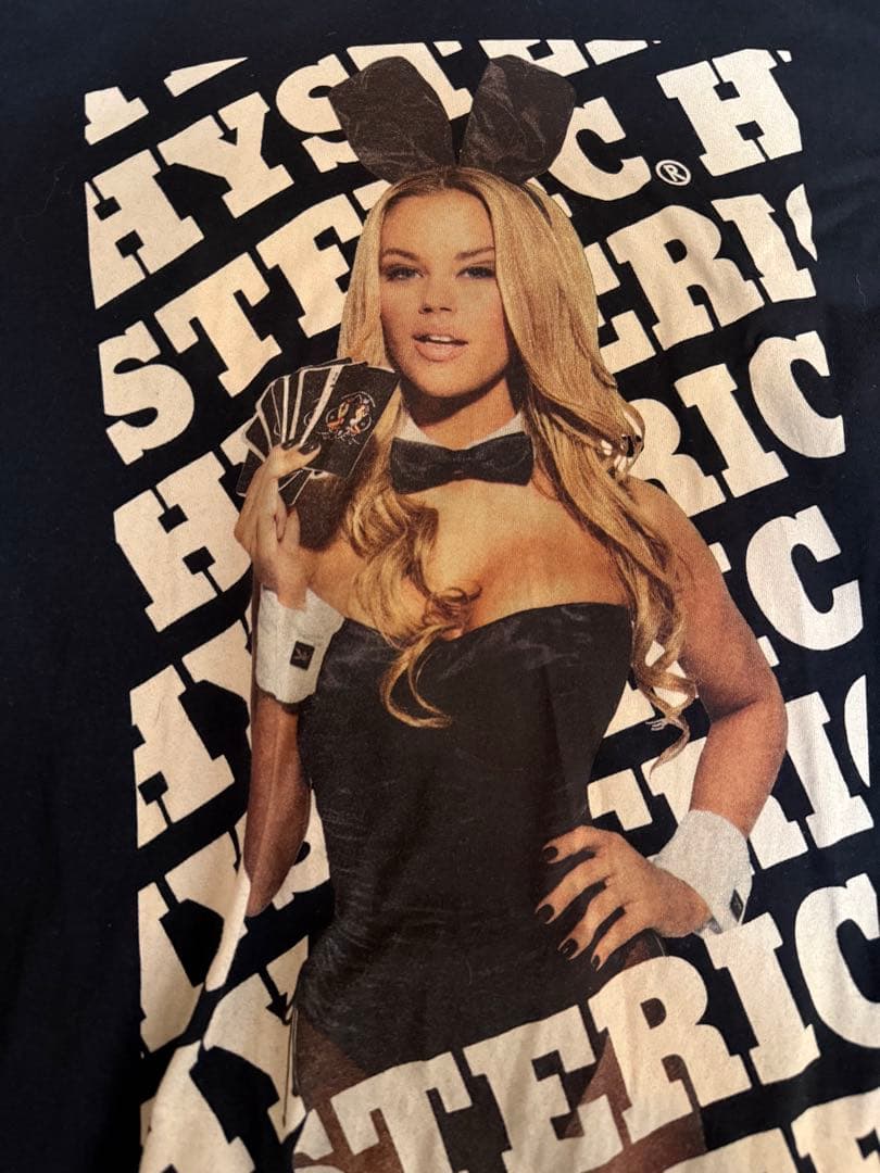 ヒステリックグラマーPLAYBOY Mサイズ ブラック