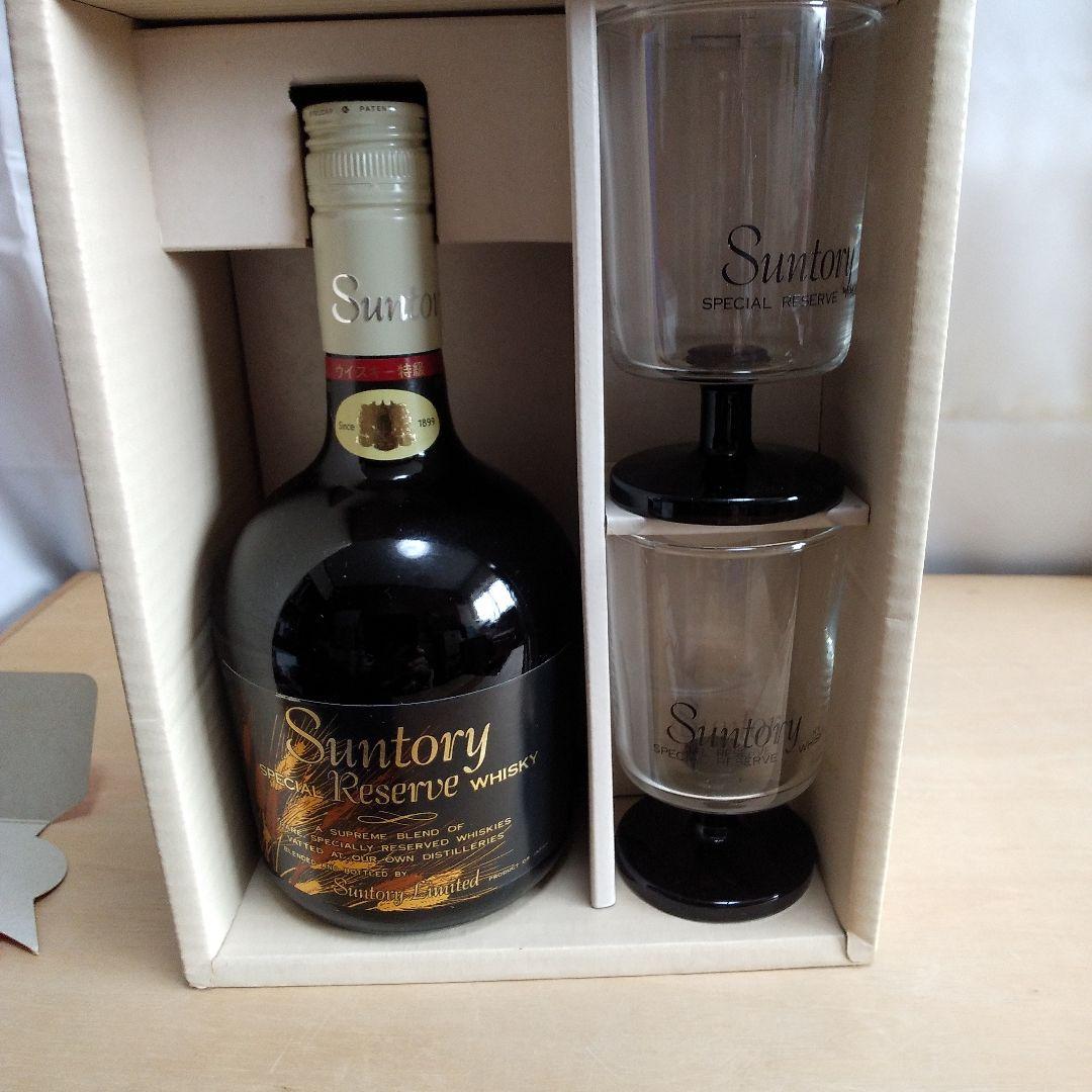 サントリーウイスキー ロイヤル 12年 、リザーブ グラス付きセット