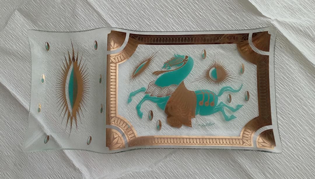 Fred Press Tray フレッドプレス ガラス トレイ 皿