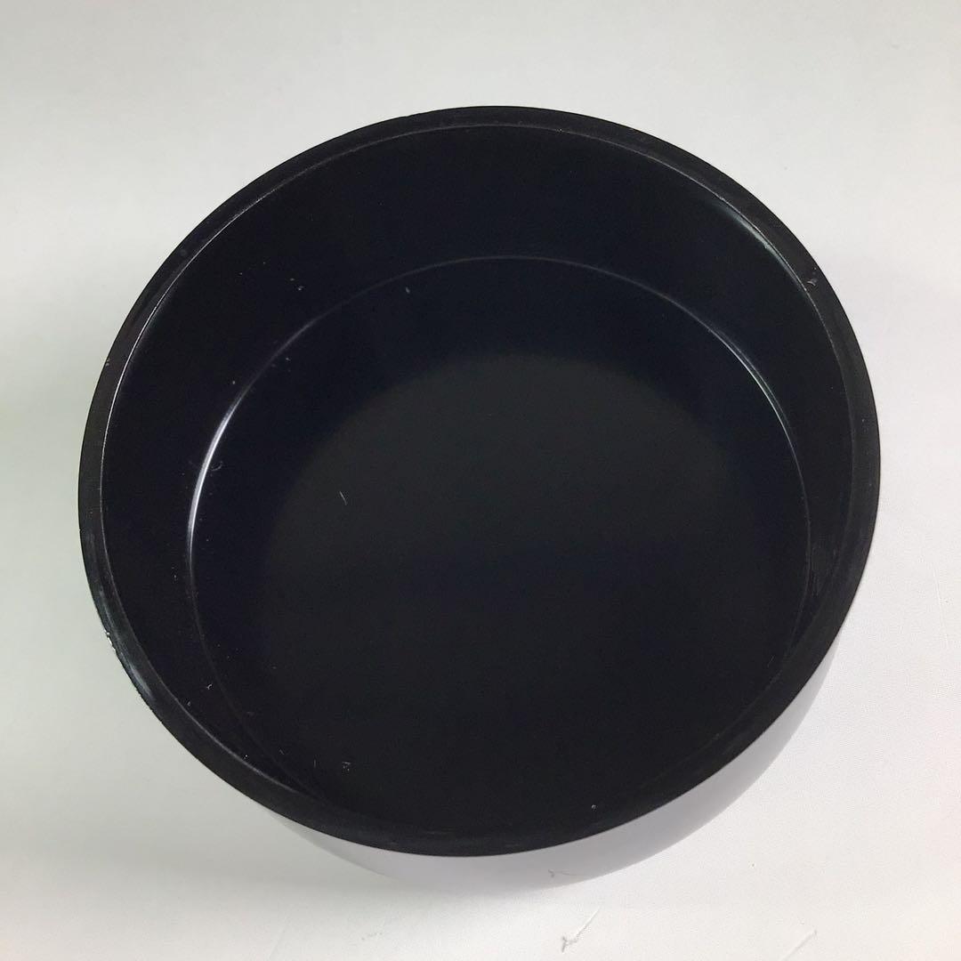 Ｐ８３４　棗　『祥雲作』『黒漆塗』『藤蒔絵』『胴締棗』　共箱　茶道具