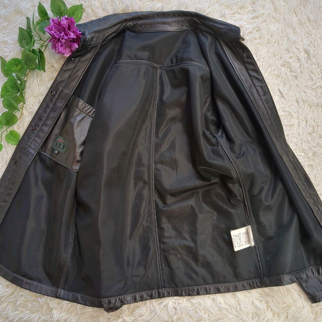 比較的美品 ヨウジヤマモト Durban AAR 牛革 レザージャケット