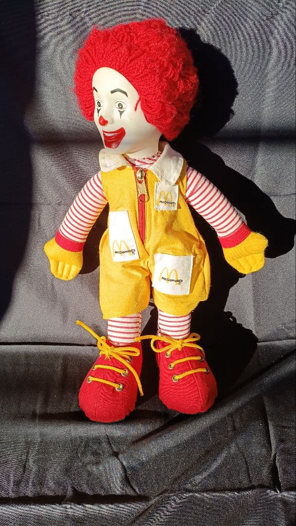ドナルド　マクドナルド　ビンテージ　ぬいぐるみ　アメトイ　ロナウド