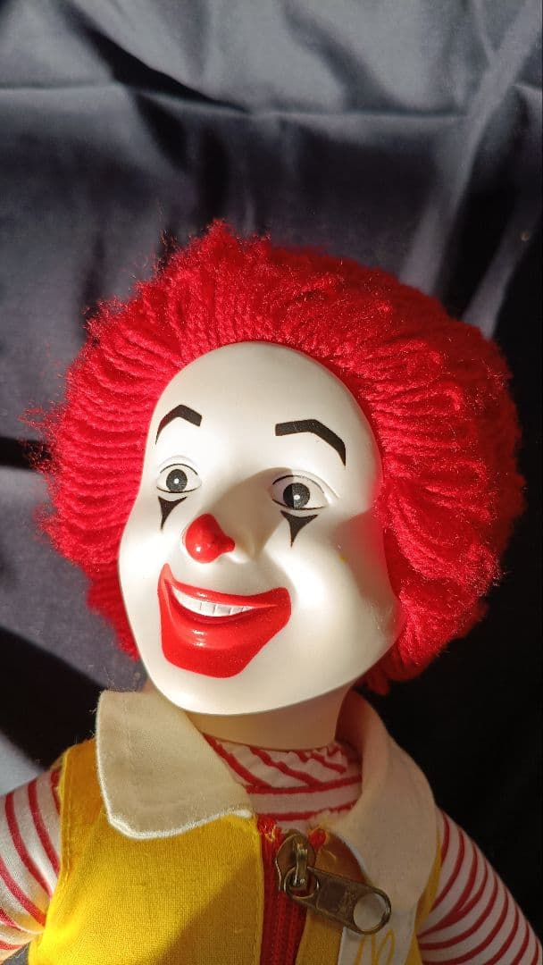 ドナルド　マクドナルド　ビンテージ　ぬいぐるみ　アメトイ　ロナウド