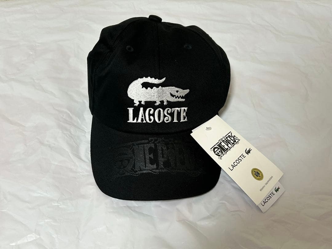 新品ワニロゴキャップ LACOSTE×ONE PIECE COLLECTION②