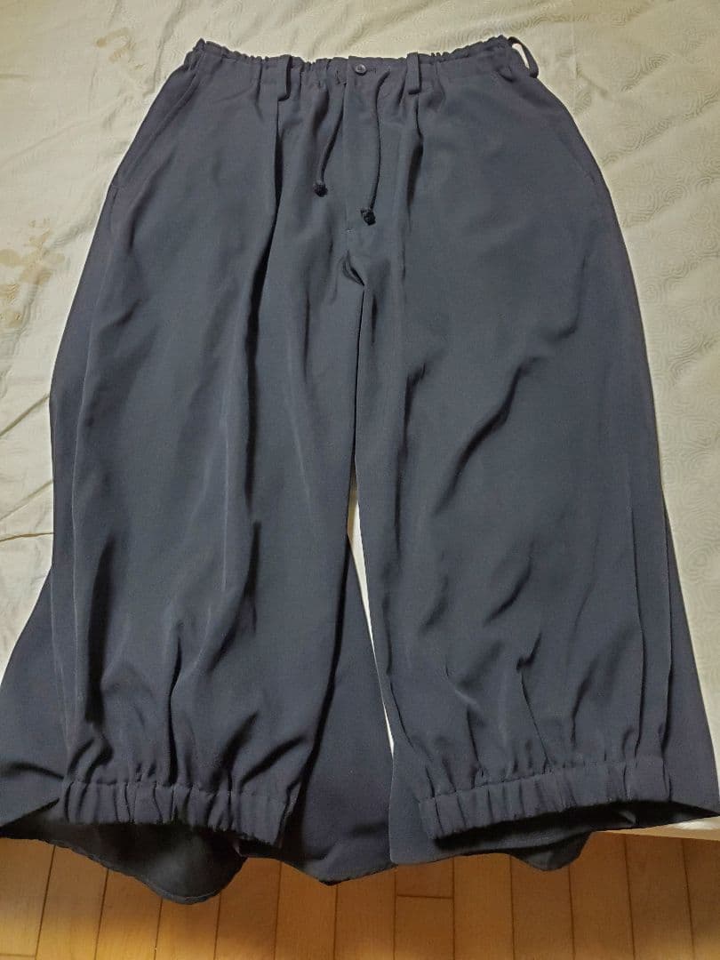yohji yamamoto pour homme カラスパンツ19ss ギャバ