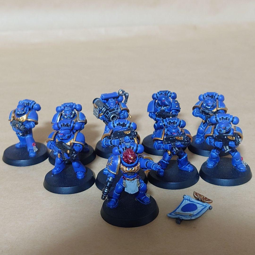 Warhammer40K スペースマリーンまとめ 組み立て済み