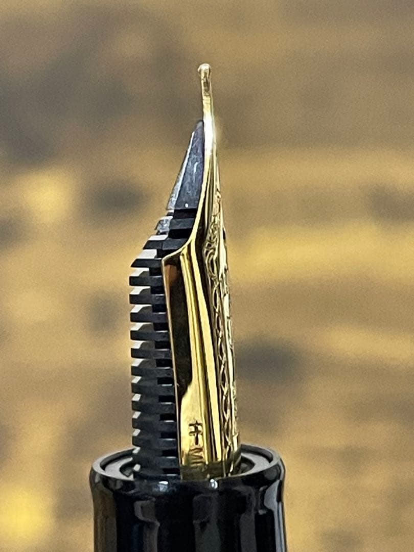 試筆のみ　タグ付　旧型ニブ　21k MF プロフィット21 セーラー　万年筆