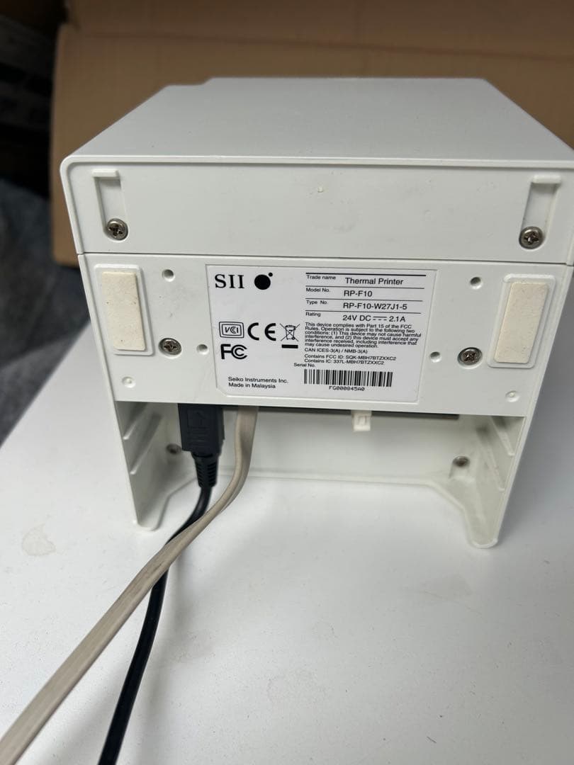 II　セイコー　サーマルプリンター＆ドロアー■RP-F10　エアレジ対応