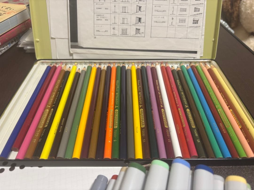Copicマーカー・色鉛筆・鉛筆セット