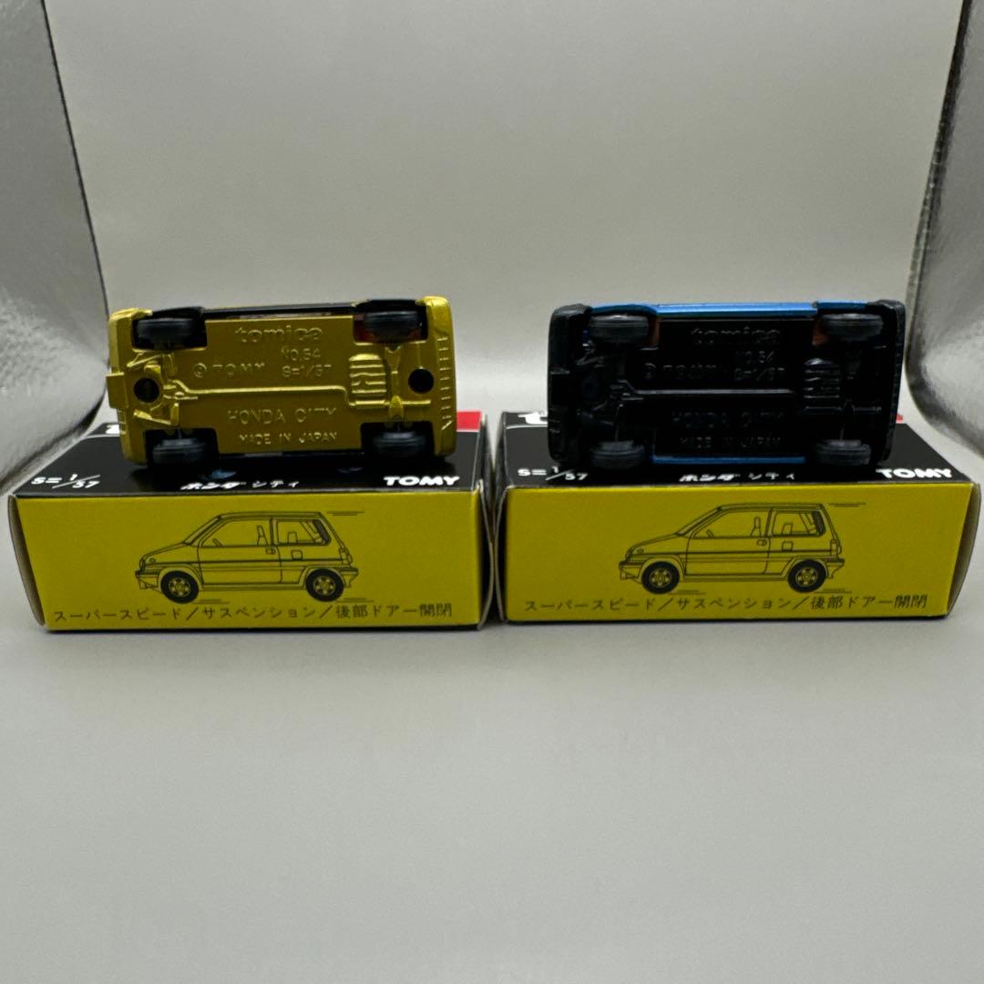 トミカ黒箱54-3ホンダシティ・シティフェア販売商品6台(1982 年9月開催)
