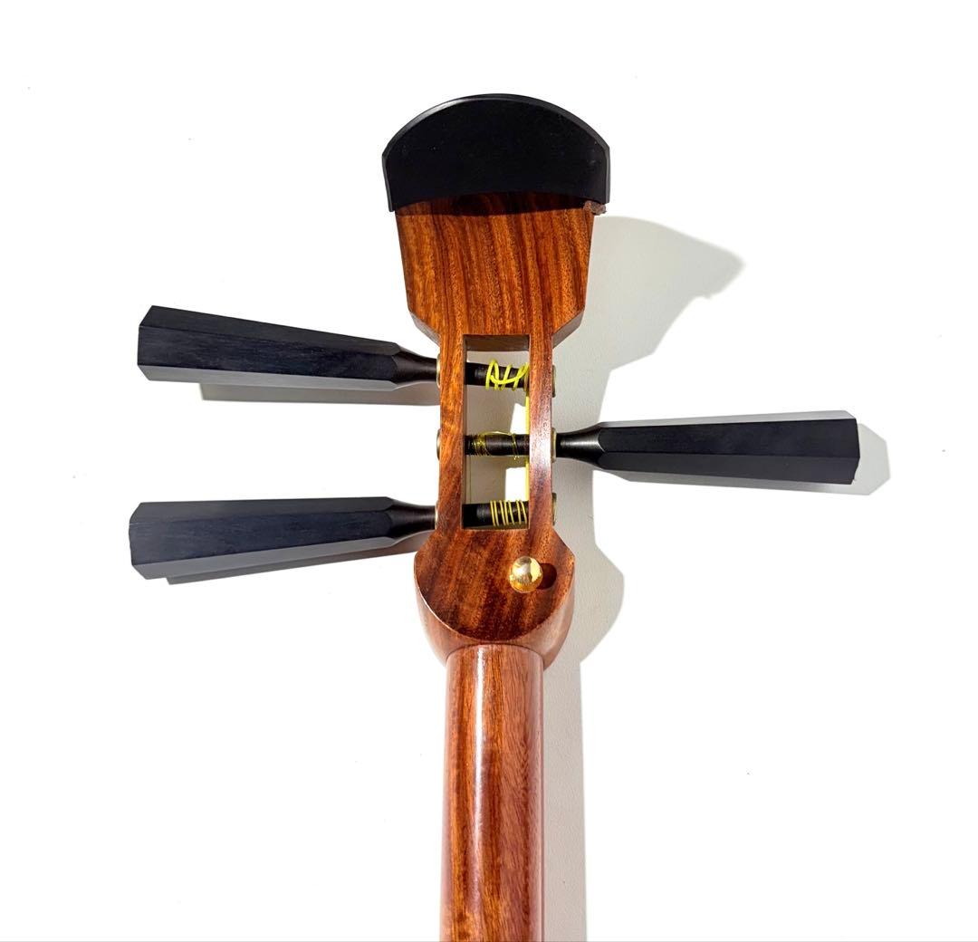 三味線 花梨 太棹 東さわり バチ：鼈甲