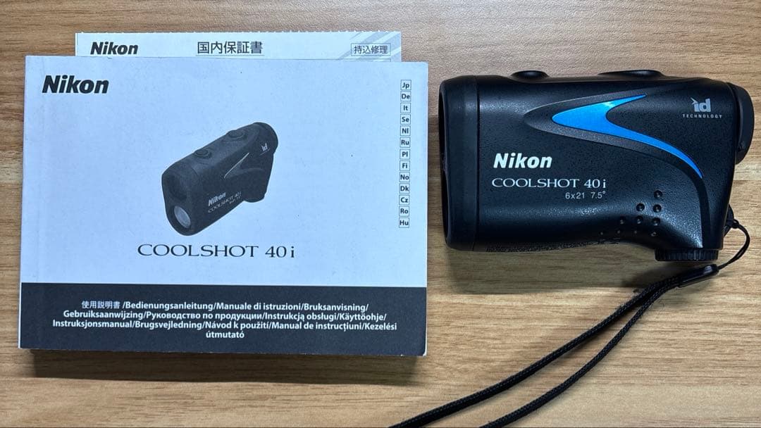 Nikon COOLSHOT 40iゴルフ用レーザー距離計