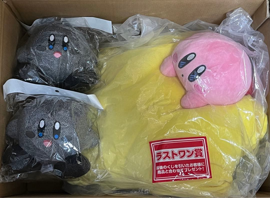 星のカービィ3体全て新品未開封品everydayKIRBYラスト賞イオン限定