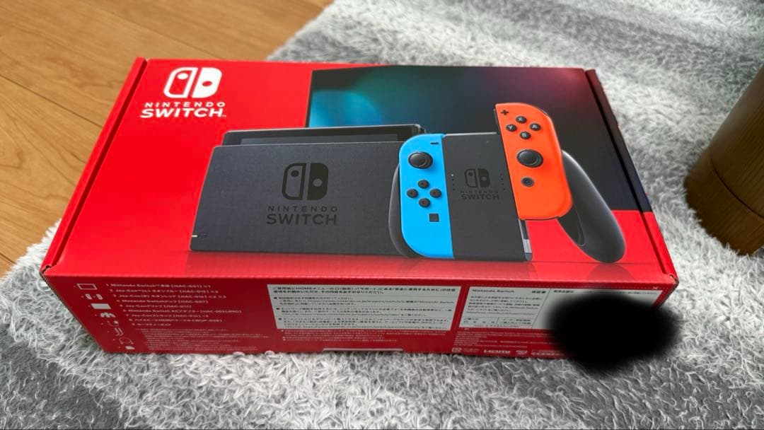 Nintendo Switch 本体 青・赤 Joy-Con 付属品付き