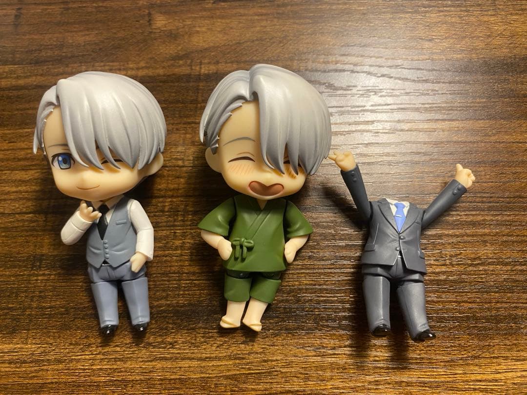 【激レア】ヴィクトルユーリ勇利ねんどろいど フィギュア ユーリ!!!on Ice