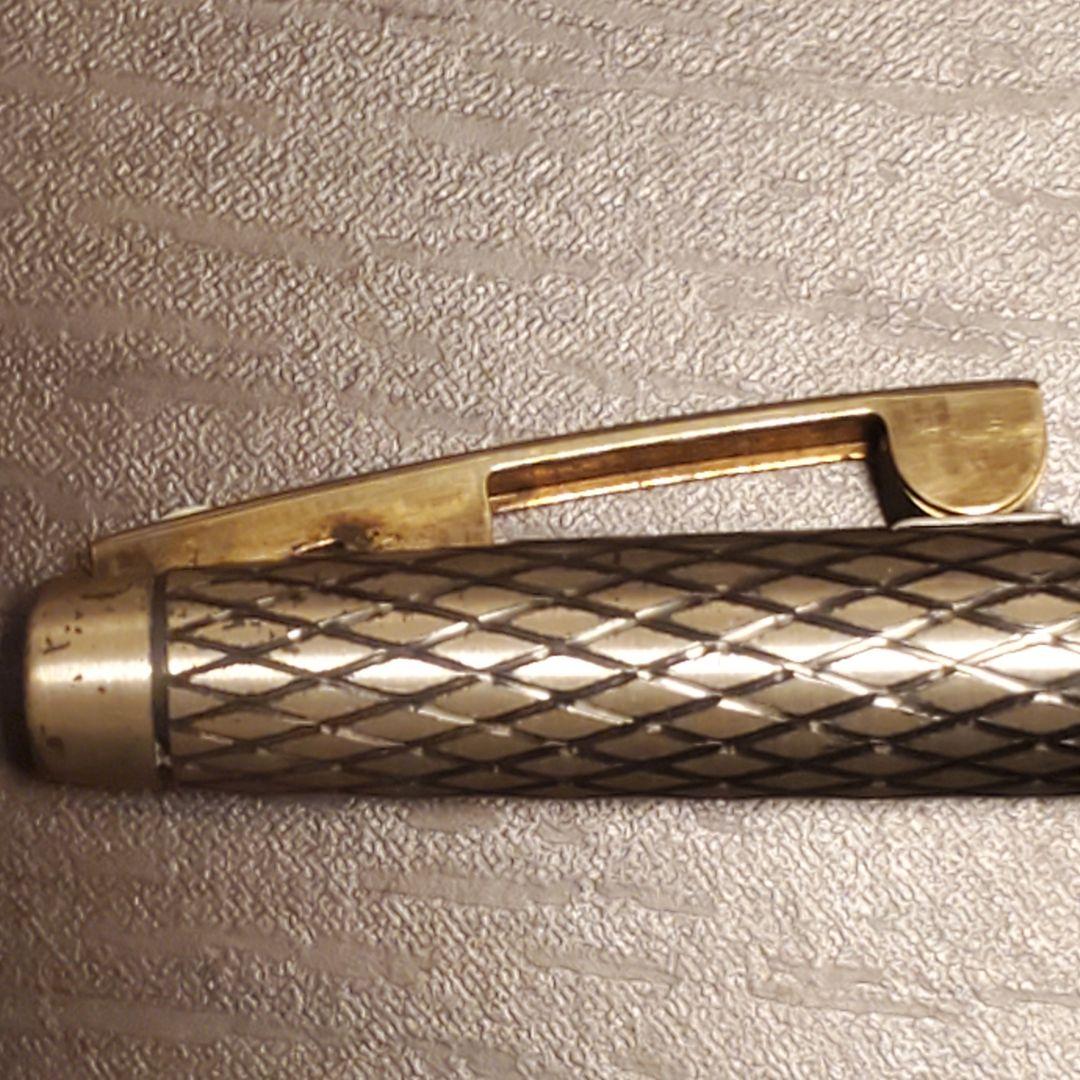 SHEAFFER スターリング シルバー ボールペン 銀 動作品 刻印