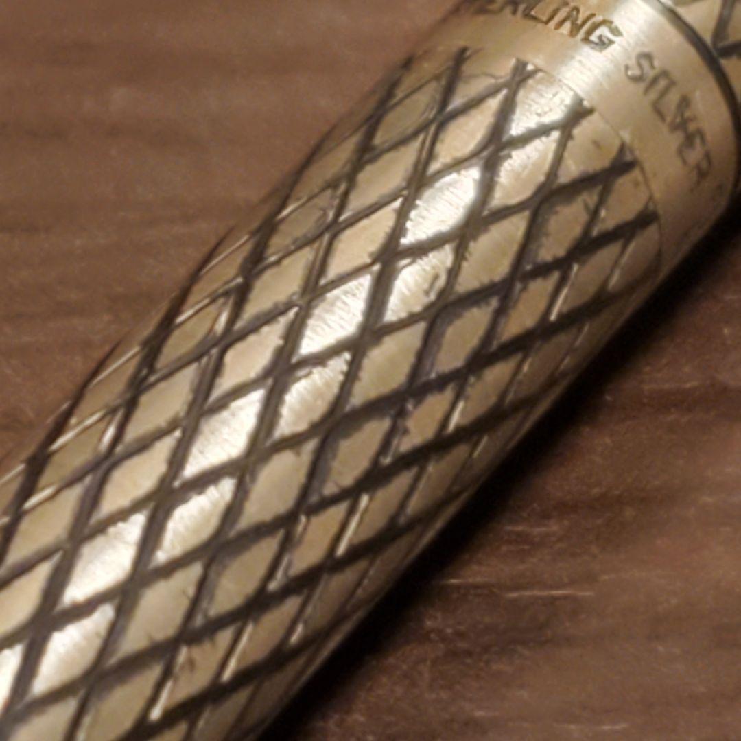 SHEAFFER スターリング シルバー ボールペン 銀 動作品 刻印